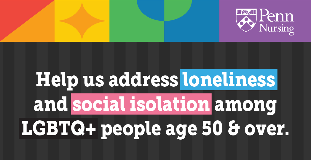Paid research opportunity! Help address loneliness and social isolation in the LGBTQ+ community